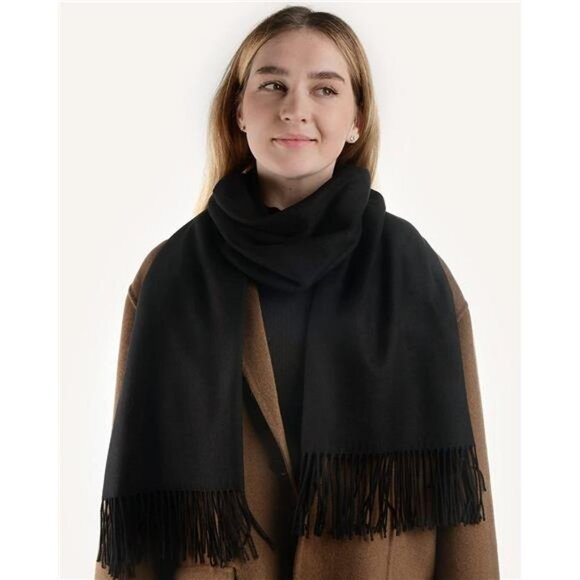 Winter Scarf Cashmere Feel Pashmina Shawl Wraps Blanket Scarves for Women - Picture 6 of 6